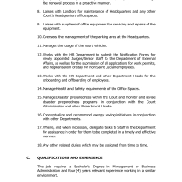 Eastern Caribbean Supreme Court - Office Manager 